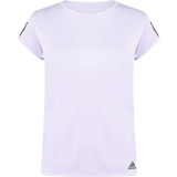 adidas 3-Stripes Club T-shirt Women - White/Matte Silver/Black