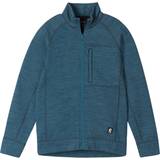 Wool Jackets Reima Kids' Wool Sweat Jacket Mahti - Deep Ocean (536519-7710)