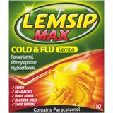 Adult - Cold - Nasal congestions and runny noses Medicines Lemsip Max Cold & Flu Lemon 10pcs Sachets