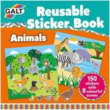 Animals Stickers Galt Reusable Sticker Book Animals