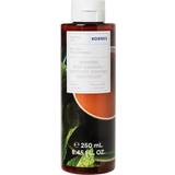 Mousse / Foam Body Washes Korres Renew + Hydrate Renewing Body Cleanser Mint Tea 250ml