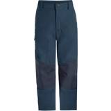 Polyester Soft Shell Pants Children's Clothing Vaude Kid's Rondane Softshell Trousers - Dark Sea