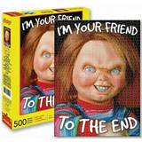 Horror Classic Jigsaw Puzzles Aquarius Chucky I'm Your Friend To The End 500 Pieces