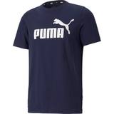 Puma Men Clothing Puma Essentials Logo T-shirt - Peacoat