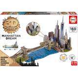 Educa 3D-Jigsaw Puzzles Educa Brooklyn Bridge Manhattan Dream 160 Pieces