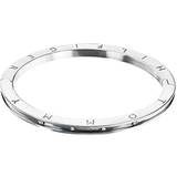Tommy Hilfiger Thin Hinged Bangle - Silver/Transparent