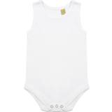 Sleeveless Bodysuits Children's Clothing Larkwood Baby's Cotton Bodysuit Vest - White