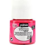 Glass Colours on sale Pebeo Vitrea 160 Glass Paint Pink Frosted 45ml