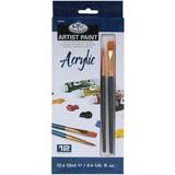 Royal & Langnickel Pack of Artist Acrylic Paints 12x12ml