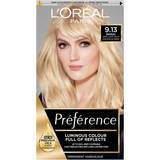 Shine Bleach L'Oréal Paris Preference Baikal 9.13 Very Light Ashy Golden Blonde