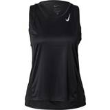 Women Tank Tops Nike Dri-Fit Race Running Vest Women - Black