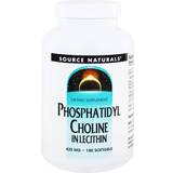 Natural Vitamins & Minerals Source Naturals Phosphatidyl Choline In Lecithin 420mg 180 pcs
