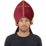 Red Hats Bristol Novelty Unisex Adults Pontiff Hat (One Size) (Red)