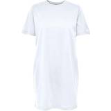 Only May June Short Sleeve Dress - Bright White
