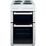 60cm - Electric Ovens Cast Iron Cookers Statesman FUSION50W White