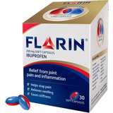 Children - Pain & Fever - Painkillers Medicines Flarin 200mg 30pcs Capsule