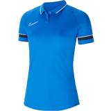Nike Women Polo Shirts Nike Academy 21 Polo Shirt Women - Royal Blue/White/Obsidian/White