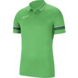 Nike Women Polo Shirts Nike Academy 21 Polo Shirt Women - Light Green Spark/White/Pine Green/White
