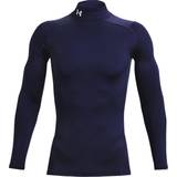 Base Layer Tops on sale Under Armour ColdGear Compression Mock Men - Midnight Navy/White