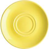 Yellow Saucer Plates Olympia Heritage Double Well Saucer Plate 16.3cm 6pcs