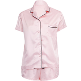 Bluebella Clothing Bluebella Abigail Shirt and Short Set - Pink