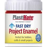 Plasti-Kote Fast Dry Enamel Paint B25 Bottle Metallic Red 59ml