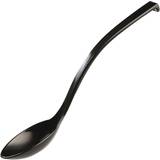Melamine Cutlery APS Black Deli Spoon 23cm 6pcs