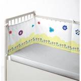 White Bumpers Kid's Room Cool Kids Funny Lion Cot Protector 23.6x23.6"