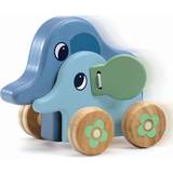 Elephant Push Toys Djeco Push Toy Pitising Elefants