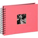 Hama 2555 Fine Art Spiralbound Photo Album, 24 x 17cm, Flamingo, 50 Black Pages