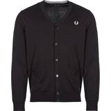 Cardigans Fred Perry Classic Cardigan - Black
