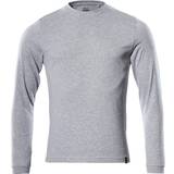 Unisex - Viscose T-shirts Mascot Crossover Albi Long Sleeved T-shirt Unisex - Grey Flecked