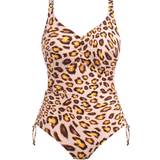 Fantasie Kabini Oasis V-Neck Swimsuit - Leopard