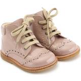 Angulus Beginner Boots - Dusty Pink with Lace