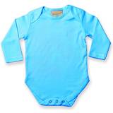 Bodysuits Children's Clothing on sale Larkwood Baby's Long Sleeve Bodysuit - Surf Blue