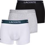 Lacoste Men's Underwear Lacoste Casual Trunks 3-pack - Black/White/Grey Chine