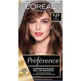 L'Oréal Paris Preference Infinia 5.23 Chocolate Rose Gold Brown Permanent Hair Dye