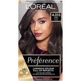 Brown Bleach L'Oréal Paris Preference Infinia 4.01 Natural Dark Brown Hair Dye