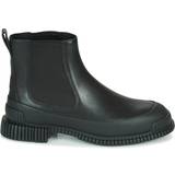 Leather Ankle Boots Camper Pix - Black