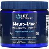 Magnesium l threonate Life Extension Neuro-Mag Magnesium L-Threonate Tropical Punch 93.35g