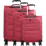 Outer Compartments Suitcase Sets Travelite Skaii - Set of 3