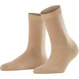 Cashmere Socks Falke Cosy Wool Women Socks - Camel