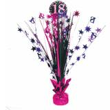 Amscan 9900575 Pink Sparkling Celebration 18th Birthday Foil Spray Centrepiece and Balloon Weight 33 cm