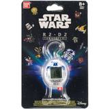 Interactive Toys Bandai TAMAGOTCHI 88821 Star Wars R2D2 Virtual Pet Droid with Mini-Games, Animated Clips, Extra Modes & Key Chain-(White) Multicolour
