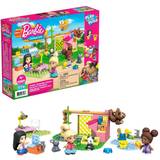 Mega Bloks Building Games Mega Bloks Construx Barbie Animal Grooming Station