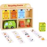 Tooky Toy Wooden Recycling Centre Playset