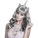 Zombies Long Wigs Fancy Dress Boland Long Unicorn Wig Halloween Ghost Ghoulish Zombie Accessory
