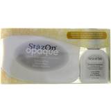 Stamp Pads StazOn Solvent Ink opaque cotton white 3.75 in. x 2.625 in. pad & inker set