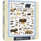 Masterpieces Land Mammals of North America 1000 Pieces