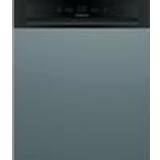 Electronic Rinse Aid Indicator - Semi Integrated Dishwashers Hotpoint HBC 2B19 UK Black
